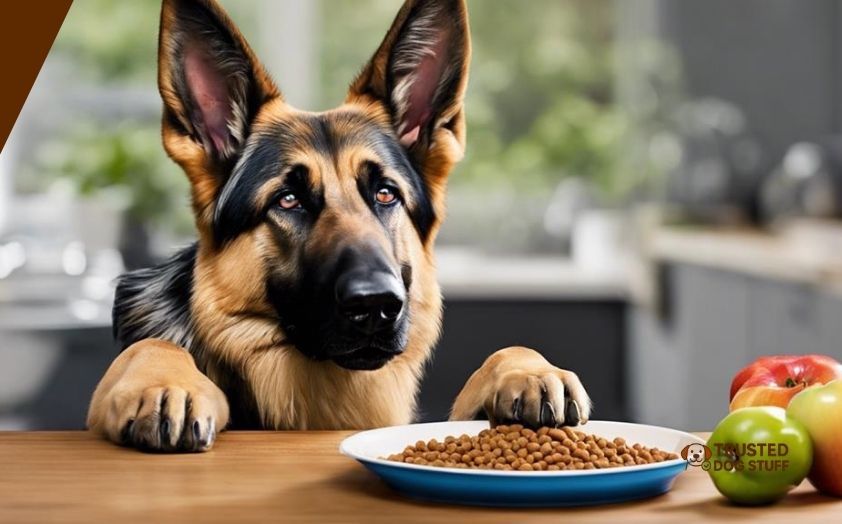best dog foods for german shepherds with sensitive stomachs