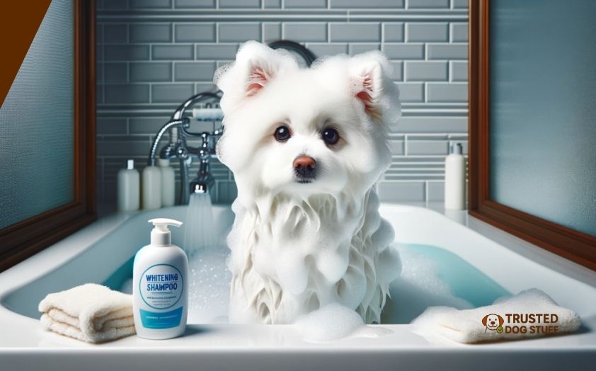 best dog shampoos for white coats