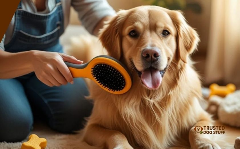 best dog brushes for golden retrievers
