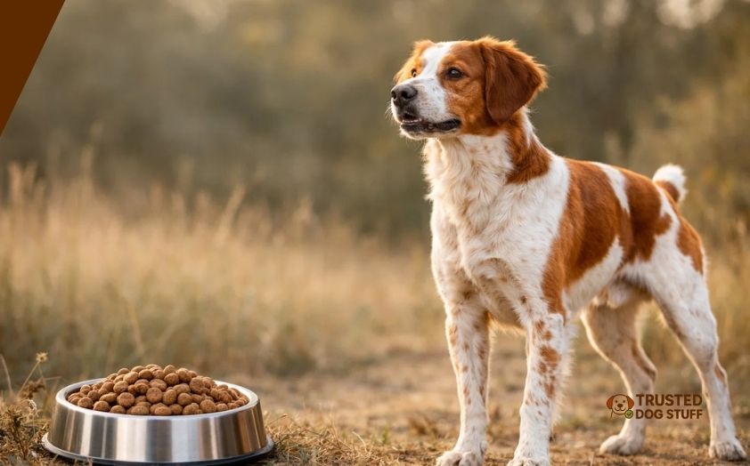 best dog foods for brittany spaniels